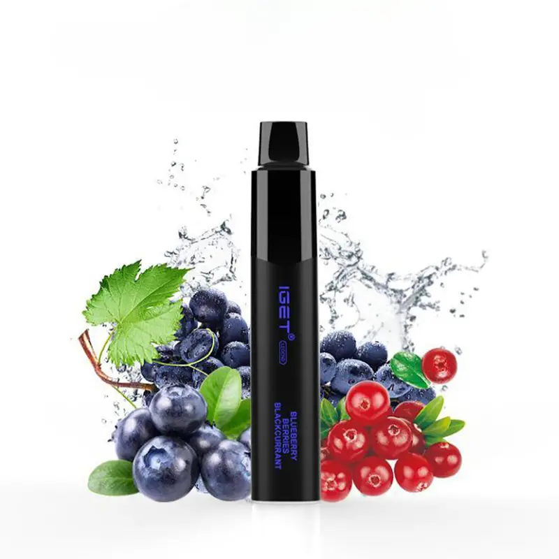 Blueberry Berries Blackcurrant - IGET Legend 4000 Puffs Blueberry Berries Blackcurrant - IGET Legend 4000 Puffs
