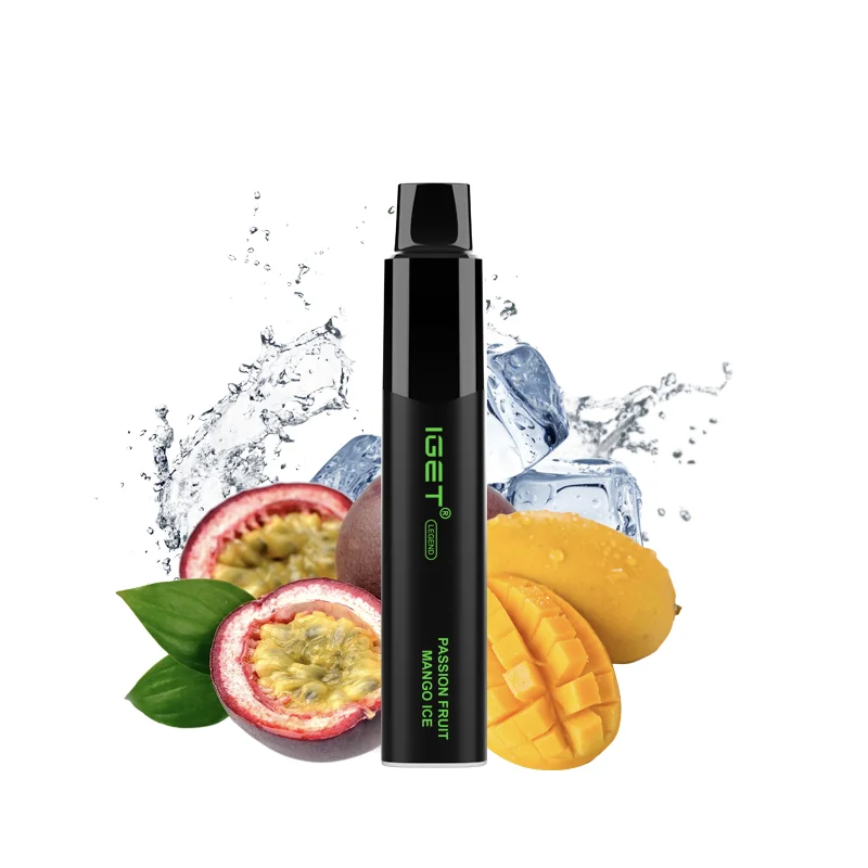 IGET Legend 4000 Puffs - Passion Fruit Mango Ice Hot Selling Flavours IGET Legend 4000 Puffs - Passion Fruit Mango Ice Hot Selling Flavours