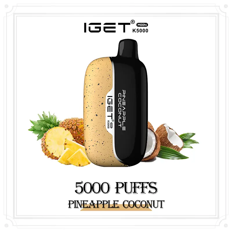 Pineapple Coconut - IGET Moon 5000 Puffs | New Arrival Pineapple Coconut - IGET Moon 5000 Puffs | New Arrival