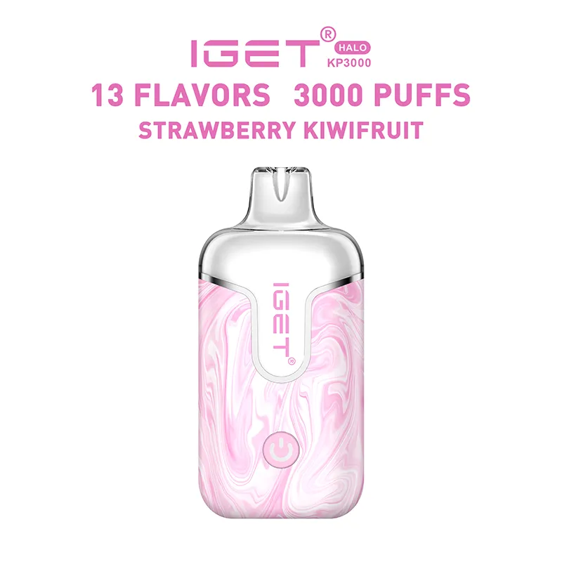 Strawberry Kiwifruit - IGET Halo Vape Kit 3000 Puffs Strawberry Kiwifruit - IGET Halo Vape Kit 3000 Puffs