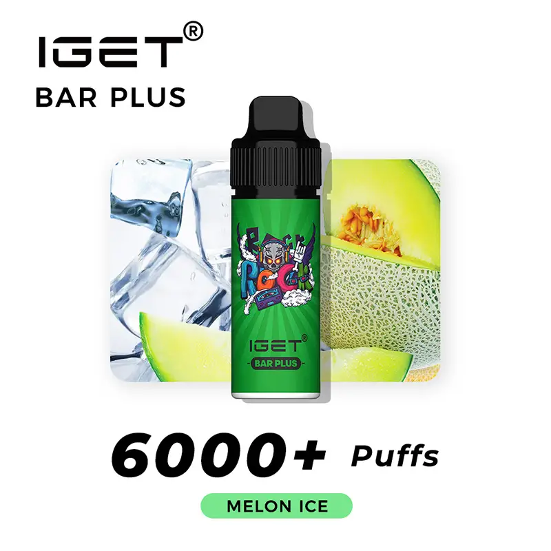 IGET Bar Plus 6000 Puffs - Melon Ice IGET Bar Plus 6000 Puffs - Melon Ice